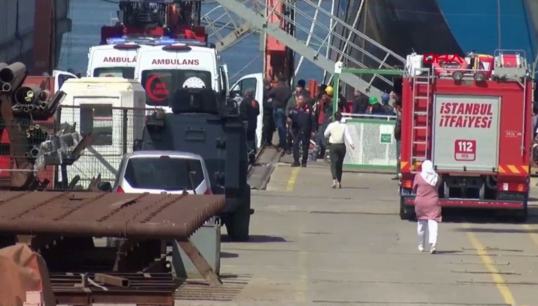 SON DAKİKA HABERİ: Tuzla tersanesindeki gemide patlama: 5 işçi yaralandı