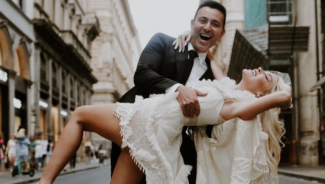 Mustafa Sandal ile Melis Sütşurup’un İtalya’daki nikahından yeni fotoğraflar: İyi ki hayatıma ortak oldun