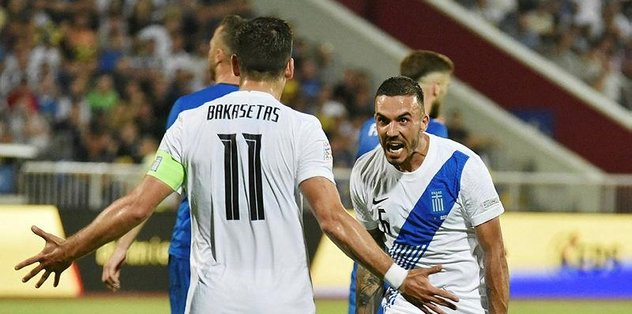 Yunanistan – Güney Kıbrıs maç sonucu: 3-0 Yunanistan Güney Kıbrıs maç özeti izle Bakasetas yıldızlaştı