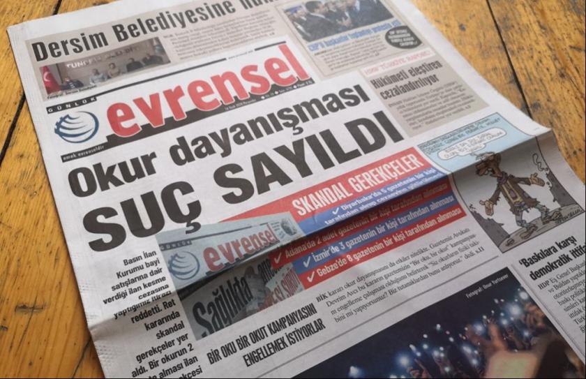 CHP ve HDP’den Evrensel açıklaması: BİK cezaları Meclis’e taşınıyor