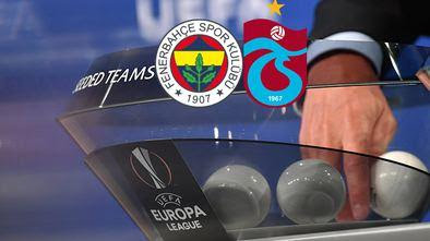 Fenerbahçe ve Trabzonspor’un UEFA Avrupa Ligi’ndeki rakipleri belli oldu
