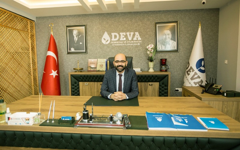 DEVA Partisi Diyarbakır İl Başkanı Ülsen görevinden istifa etti
