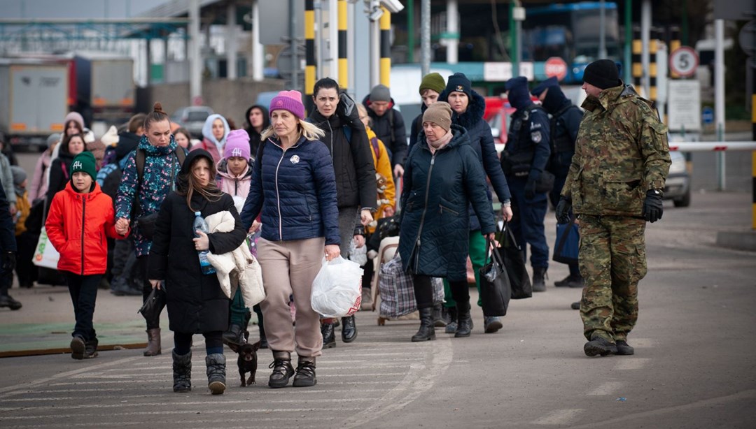 Polonya’ya giriş yapan Ukraynalı mülteci sayısı 10 milyonu geçti