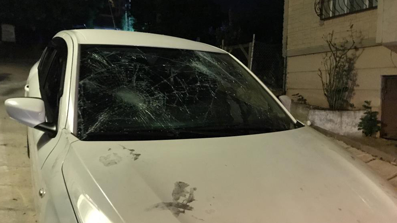 Sokakta terör estirdiler: Otomobilin camlarını kırdılar, 2 kişiyi bıçakla yaraladılar