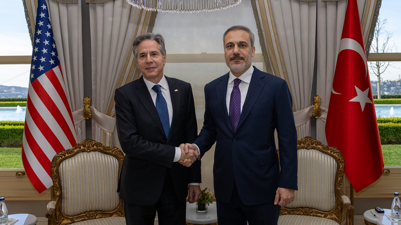 Dışişleri Bakanı Hakan Fidan ile ABD’li Blinken İstanbul’da görüştü