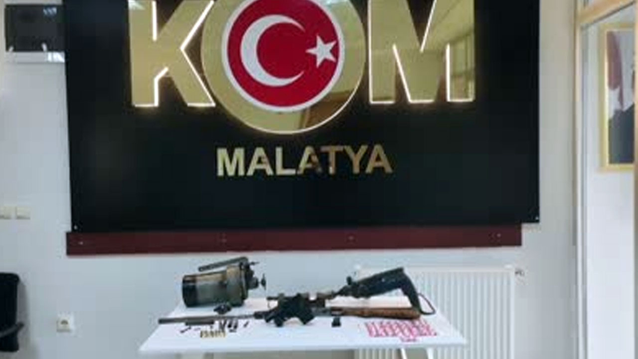 Malatya’da silah imalatı ve ticareti yapan 3 kişi yakalandı!