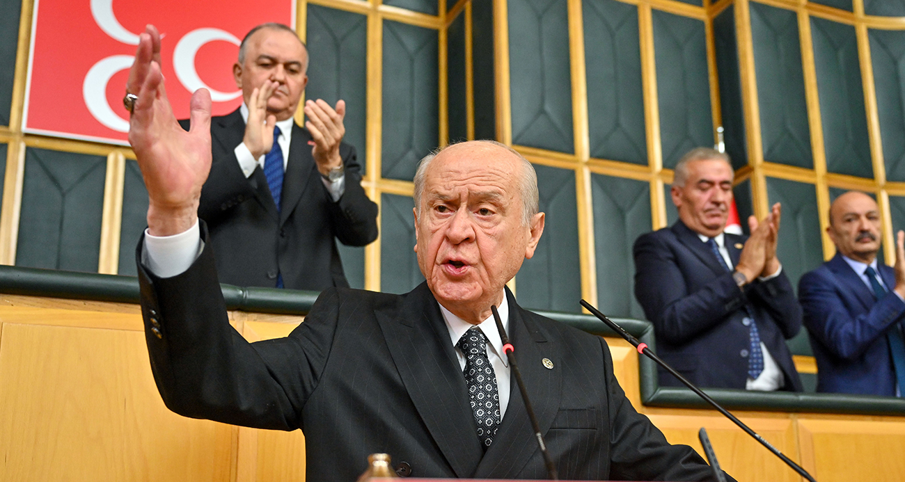 MHP Lideri Bahçeli: “Terörist başının tecridi kaldırılırsa, gelsin TBMM DEM Parti grup toplantısında konuşsun”