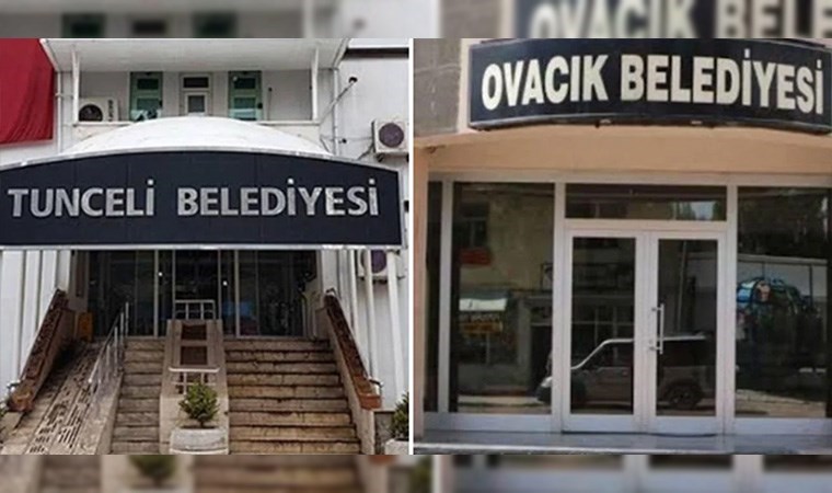 İçişleri Bakanlığı: “Tunceli ve Ovacık belediye başkanları görevden uzaklaştırıldı”